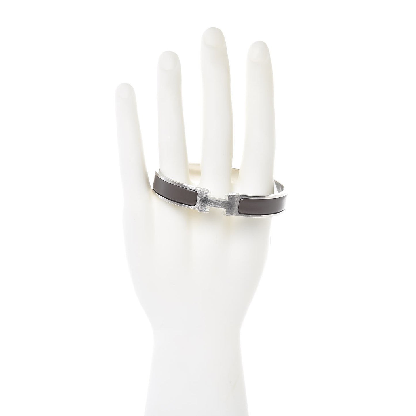 Matte Enamel Narrow Clic Clac HH Bracelet T6 Etain