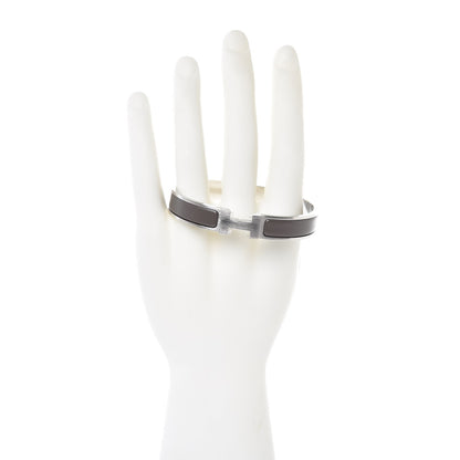 Hermes Matte Enamel Narrow Clic Clac HH Bracelet T6 Etain 2 of 6