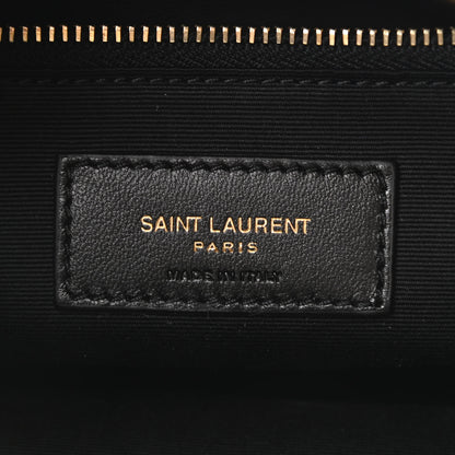 Saint Laurent Lambskin Matelasse Monogram Joe Backpack Pale Gold 6 of 9