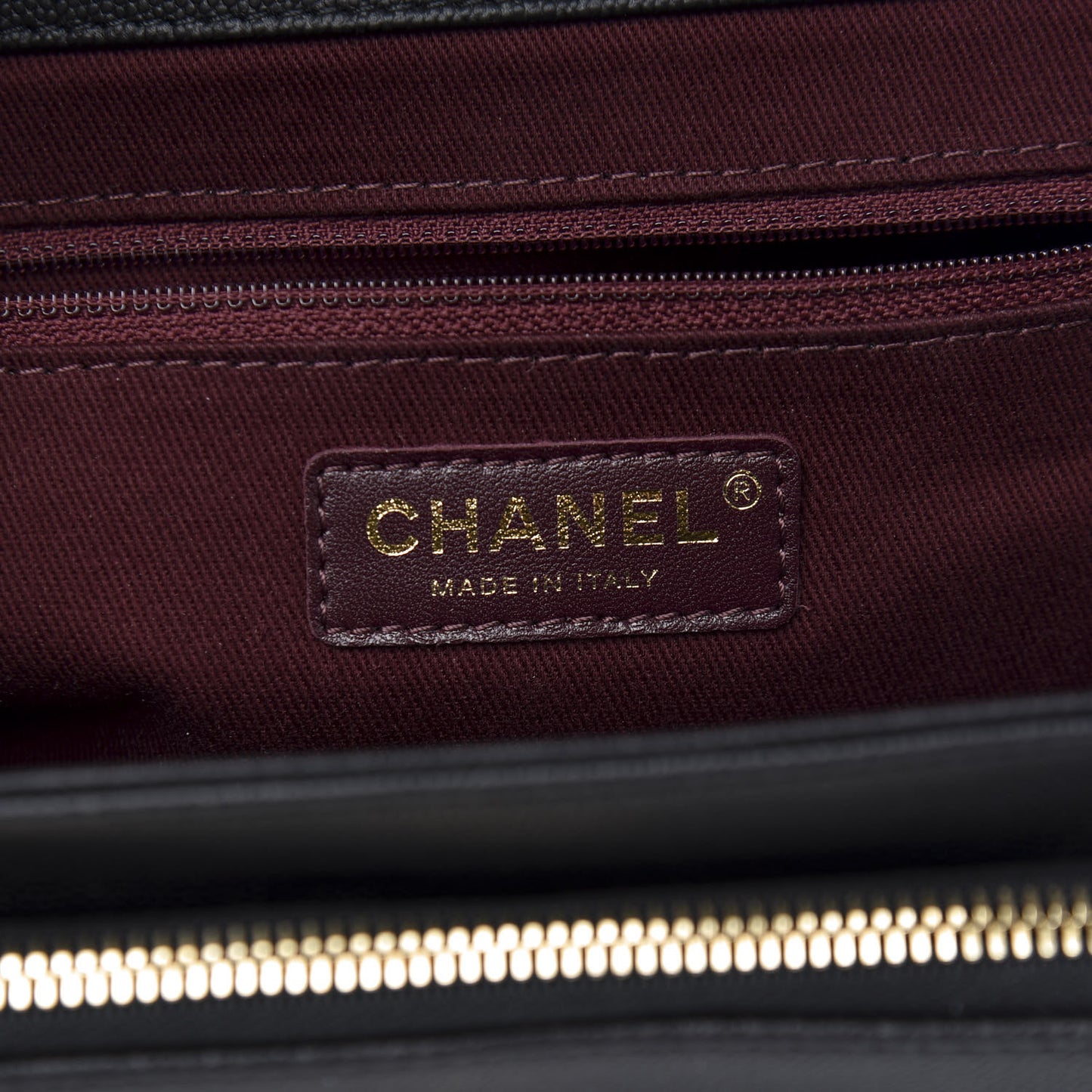 Caviar Quilted Large Business Affinity Flap Black