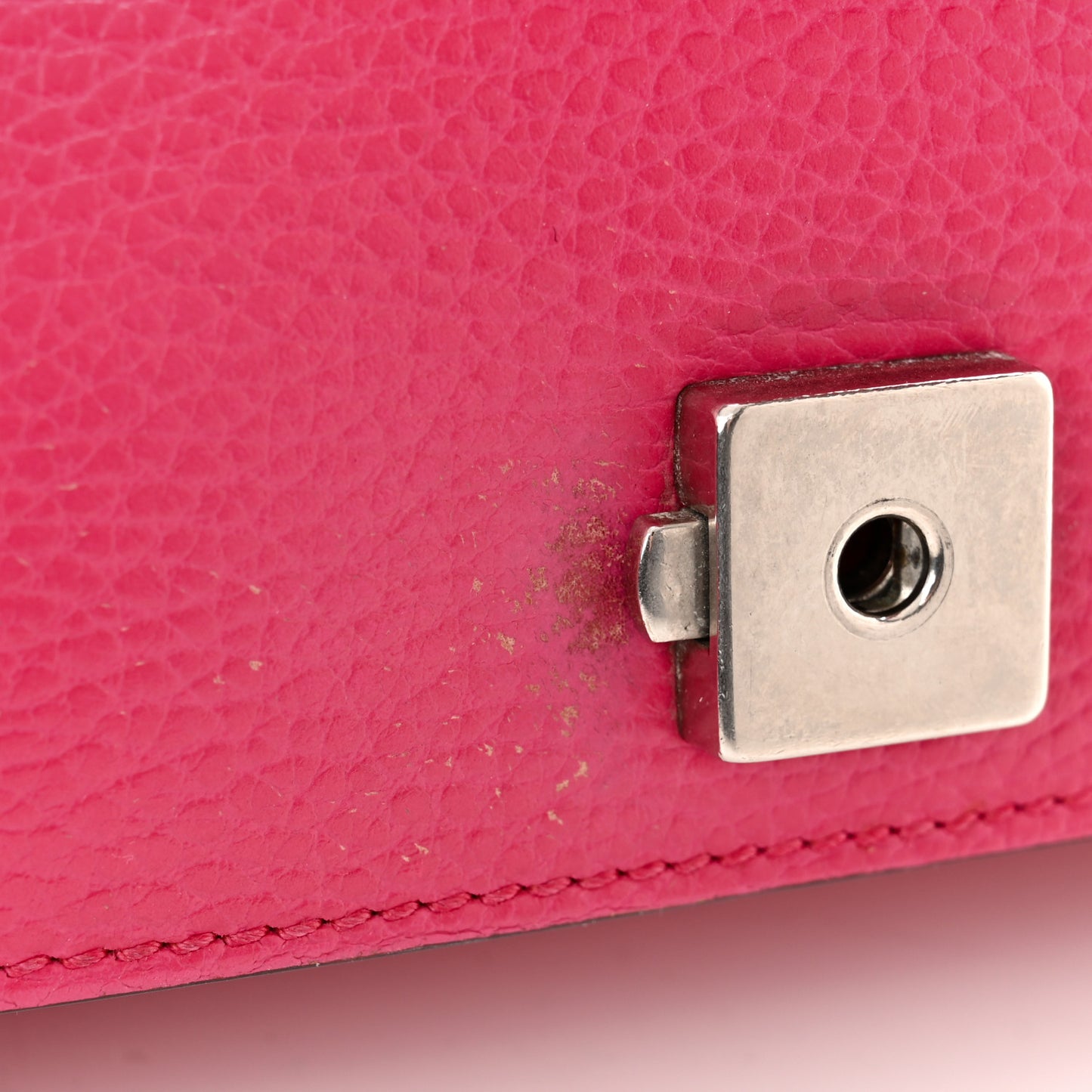 Dollar Calfskin Small Dionysus Shoulder Bag Box Pink