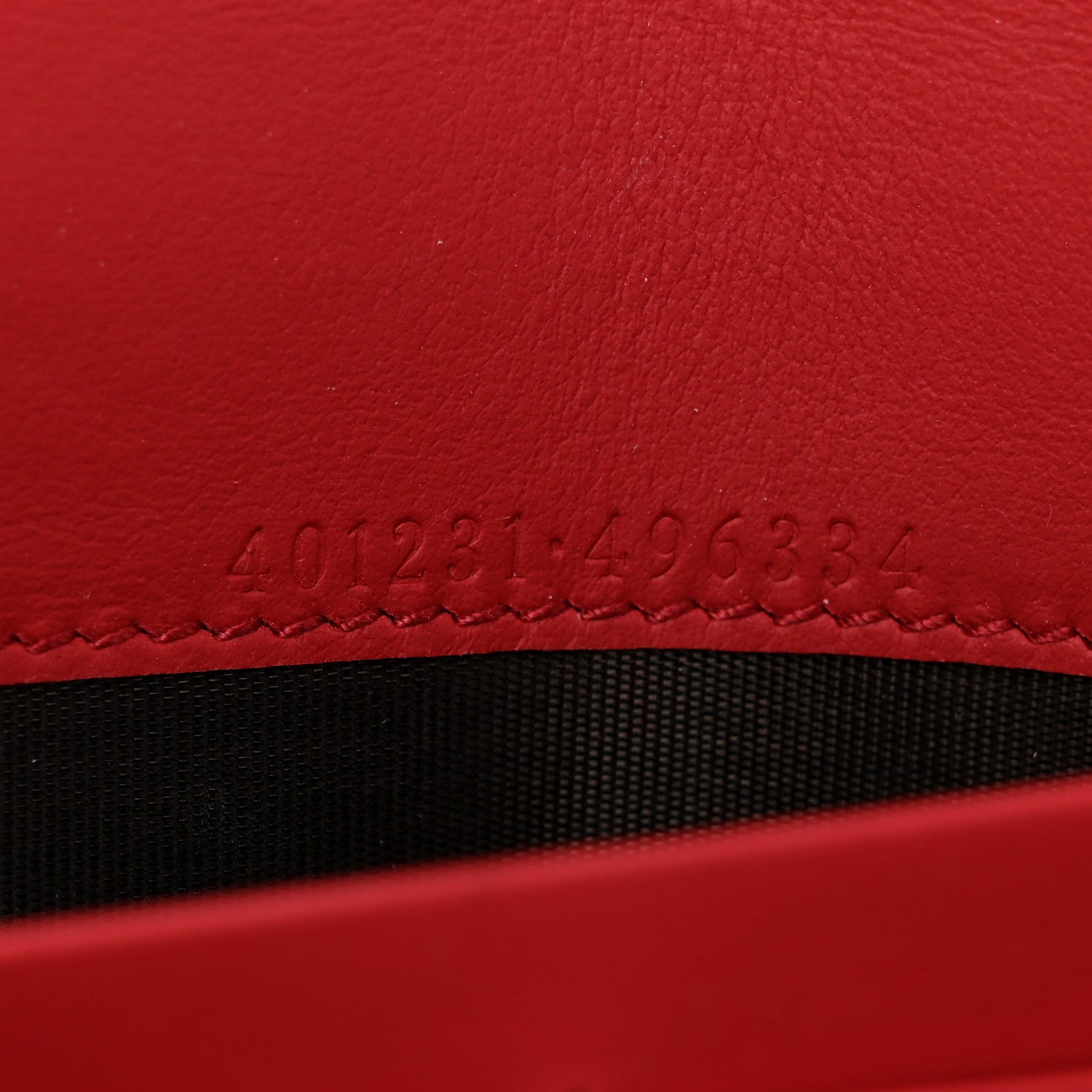 Gucci GG Supreme Monogram Mini Dionysus Chain Wallet Beige Vulcanic Red 8 of 12