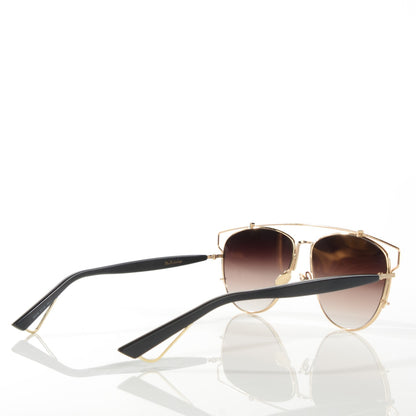 Christian Dior Technologic Sunglasses Gold 2 of 7