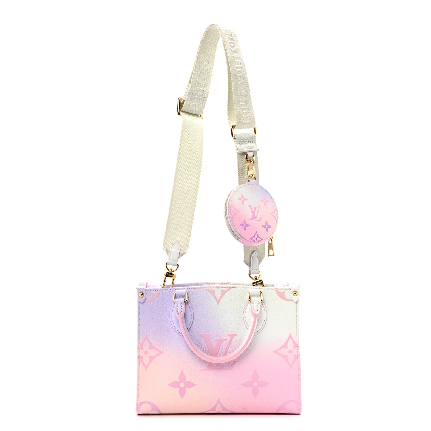 Monogram Giant Spring In The City Onthego PM Sunrise Pastel