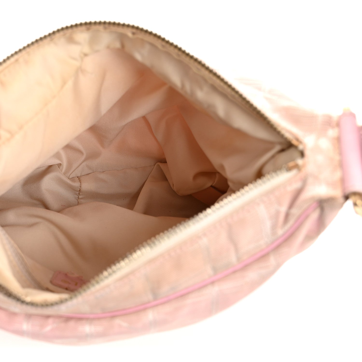 Chanel Nylon Travel Ligne Hobo Pink 5 of 14