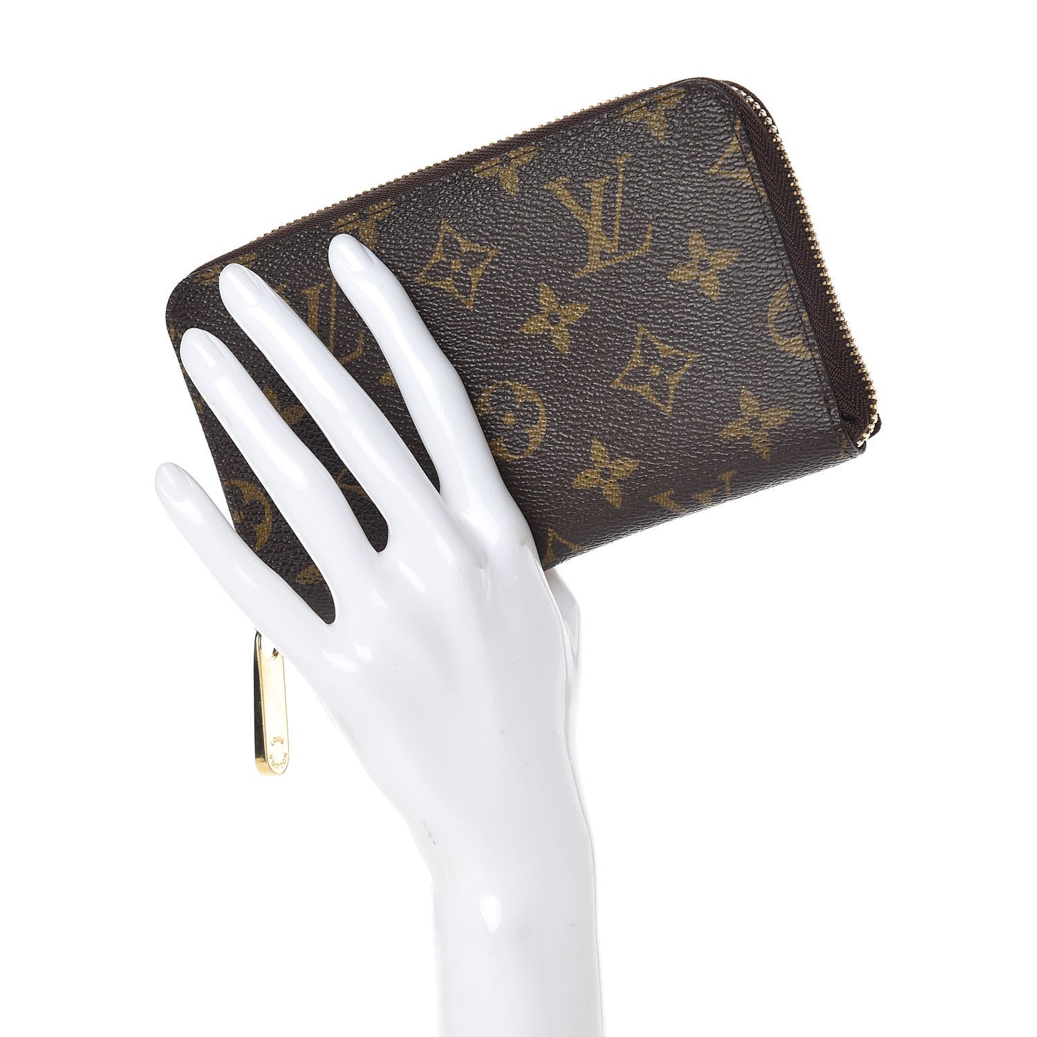 Louis Vuitton Monogram Zippy Compact Wallet 2 of 8