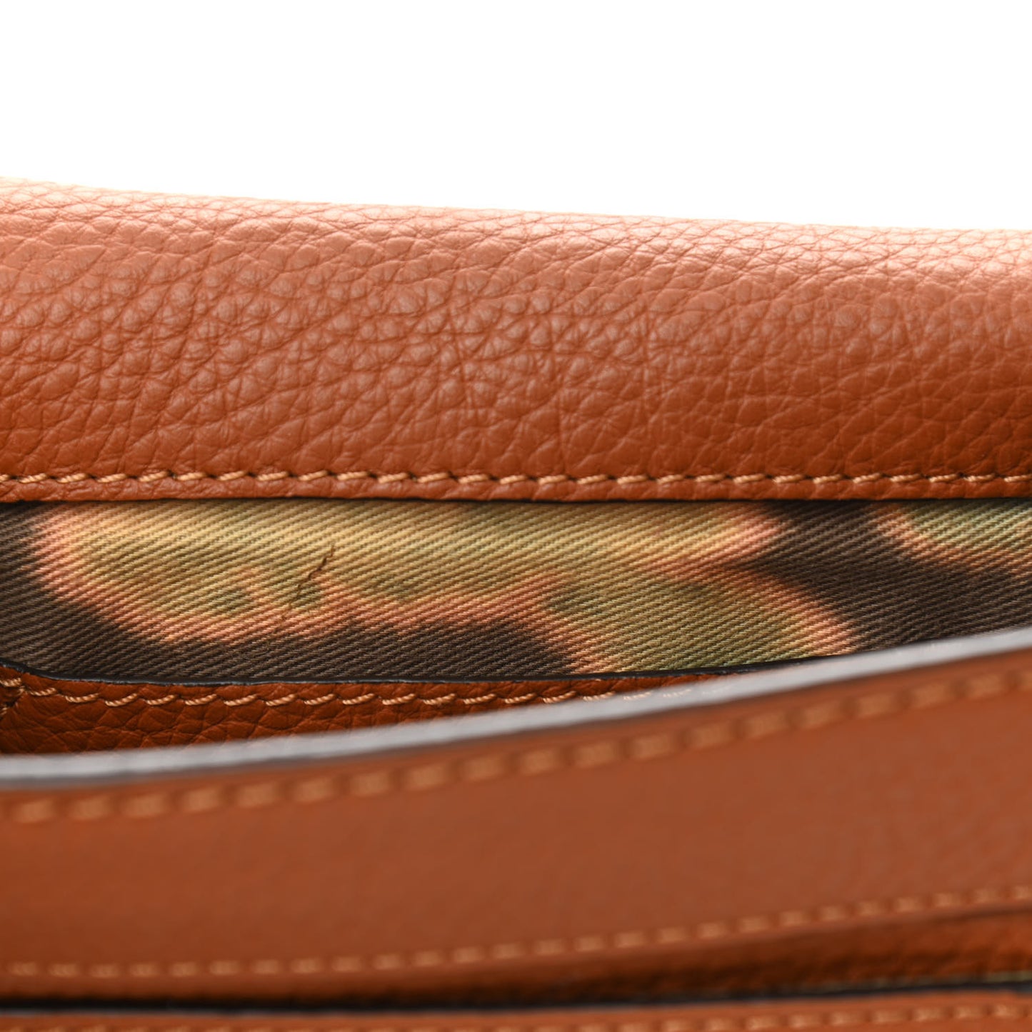 Calfskin Mini Marcie Round Crossbody Bag Tan