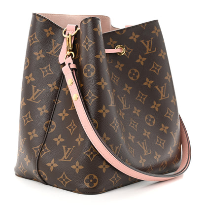 Louis Vuitton Monogram Neonoe MM Rose Poudre 3 of 10