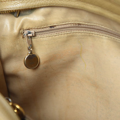 Chanel Caviar Shoulder Bag Beige 14 of 25