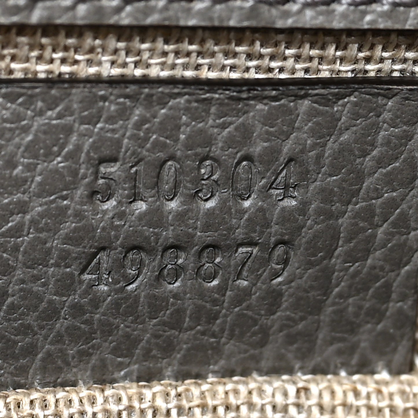 Dollar Calfskin Small Interlocking G Shoulder Bag Loess