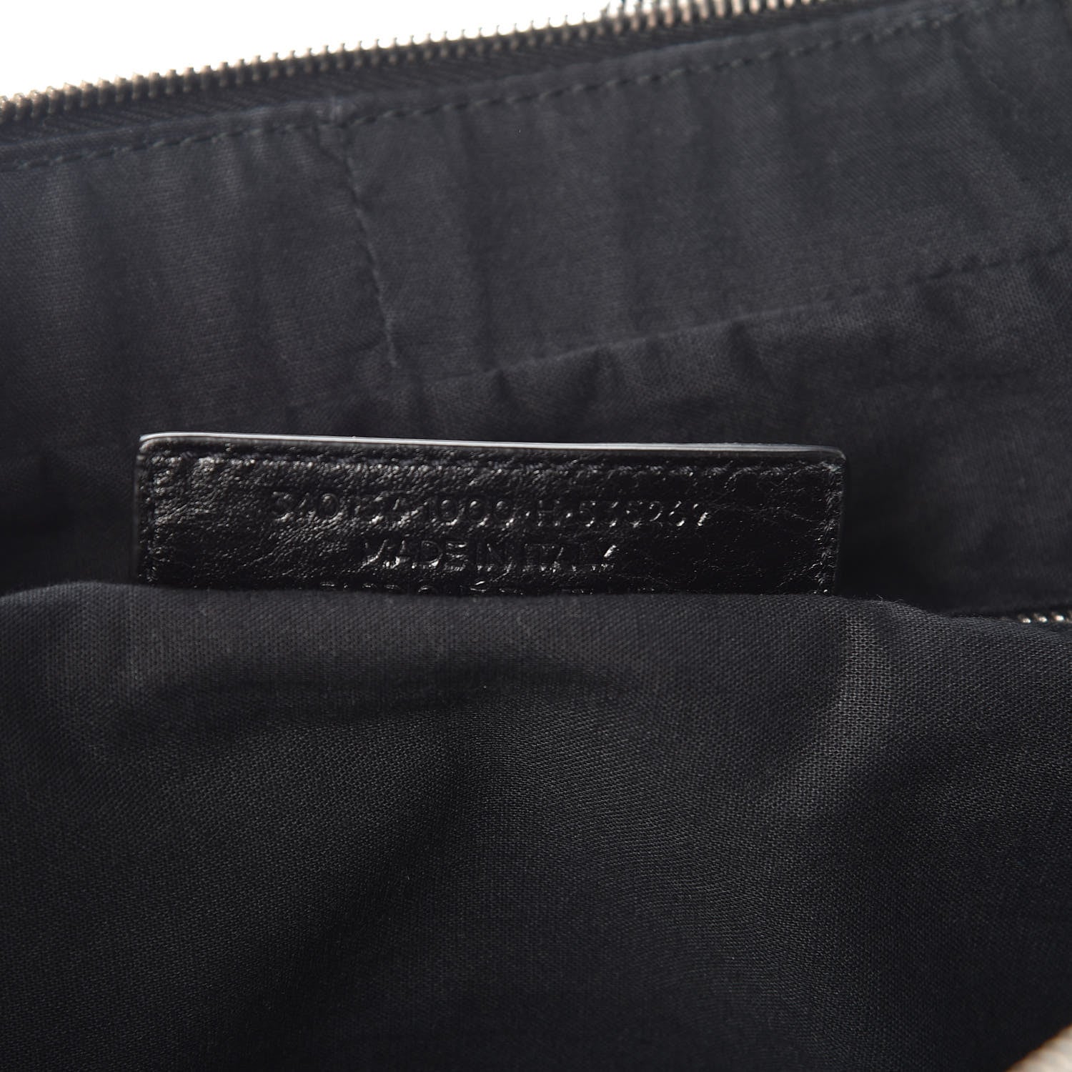 Balenciaga Agneau Classic Hardware Mini Folder Black 10 of 10