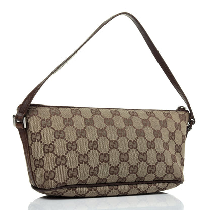 Gucci Monogram Boat Pochette Brown 3 of 19