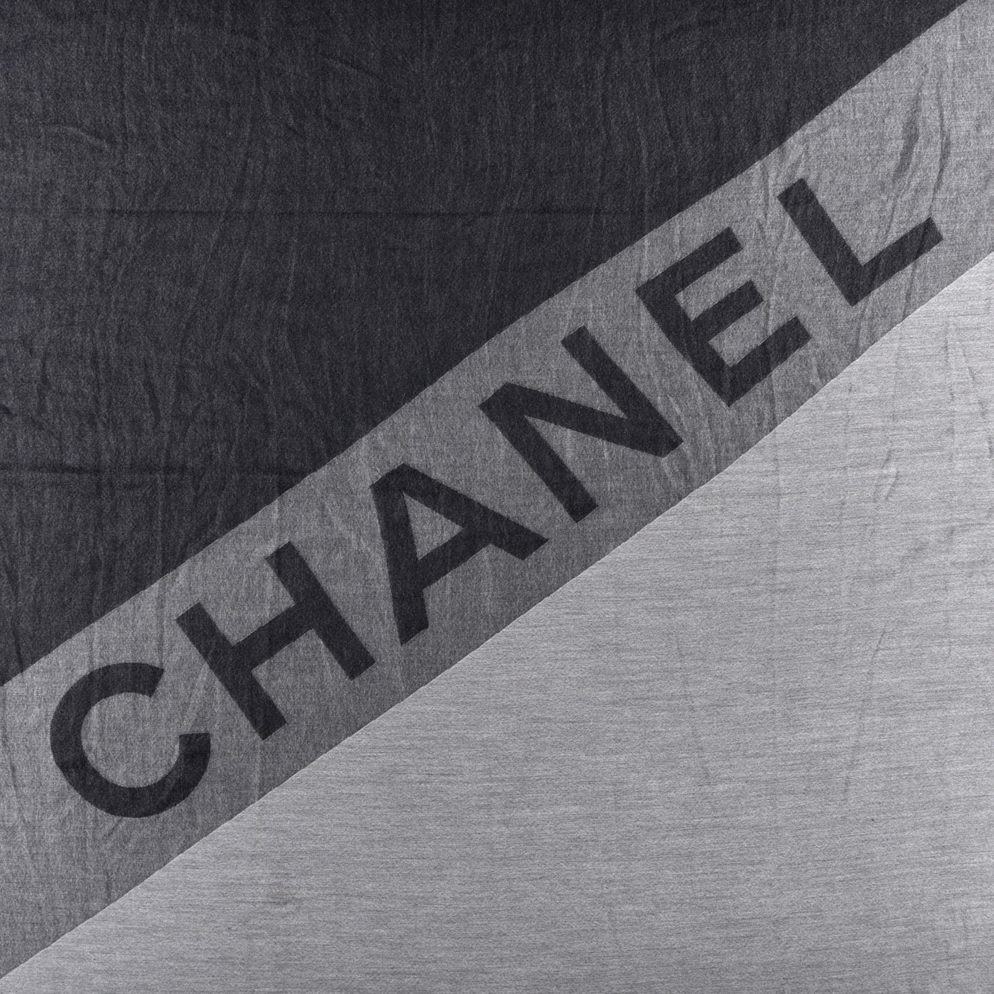 Cashmere CC Logo Stole Black