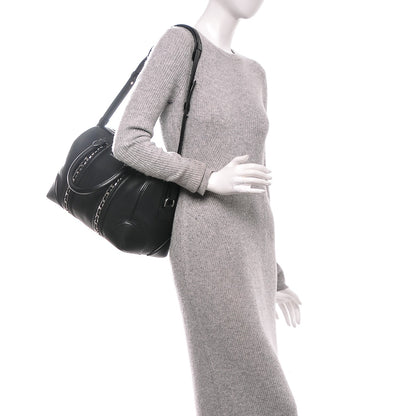 Givenchy Sugar Goatskin Medium Chain Animation Lucrezia Black 2 of 7