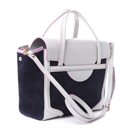 Versace Suede Nappa Goatskin Signature Bag Multicolor 3 of 12