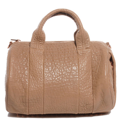Alexander Wang Pebbled Lambskin Rocco Latte 1 of 7