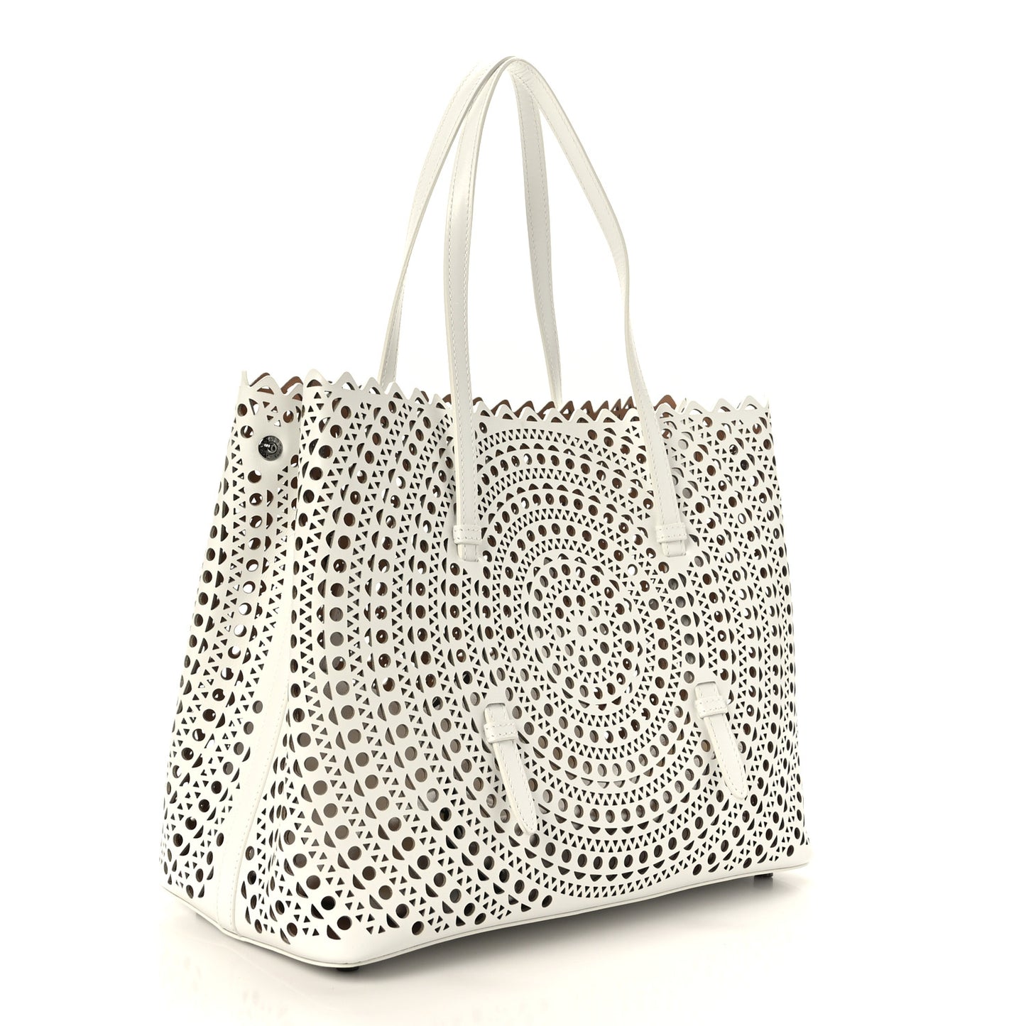 Calfskin Vienne Mina 32 Bag White