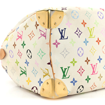 Louis Vuitton Monogram Multicolor Speedy 30 White 7 of 15