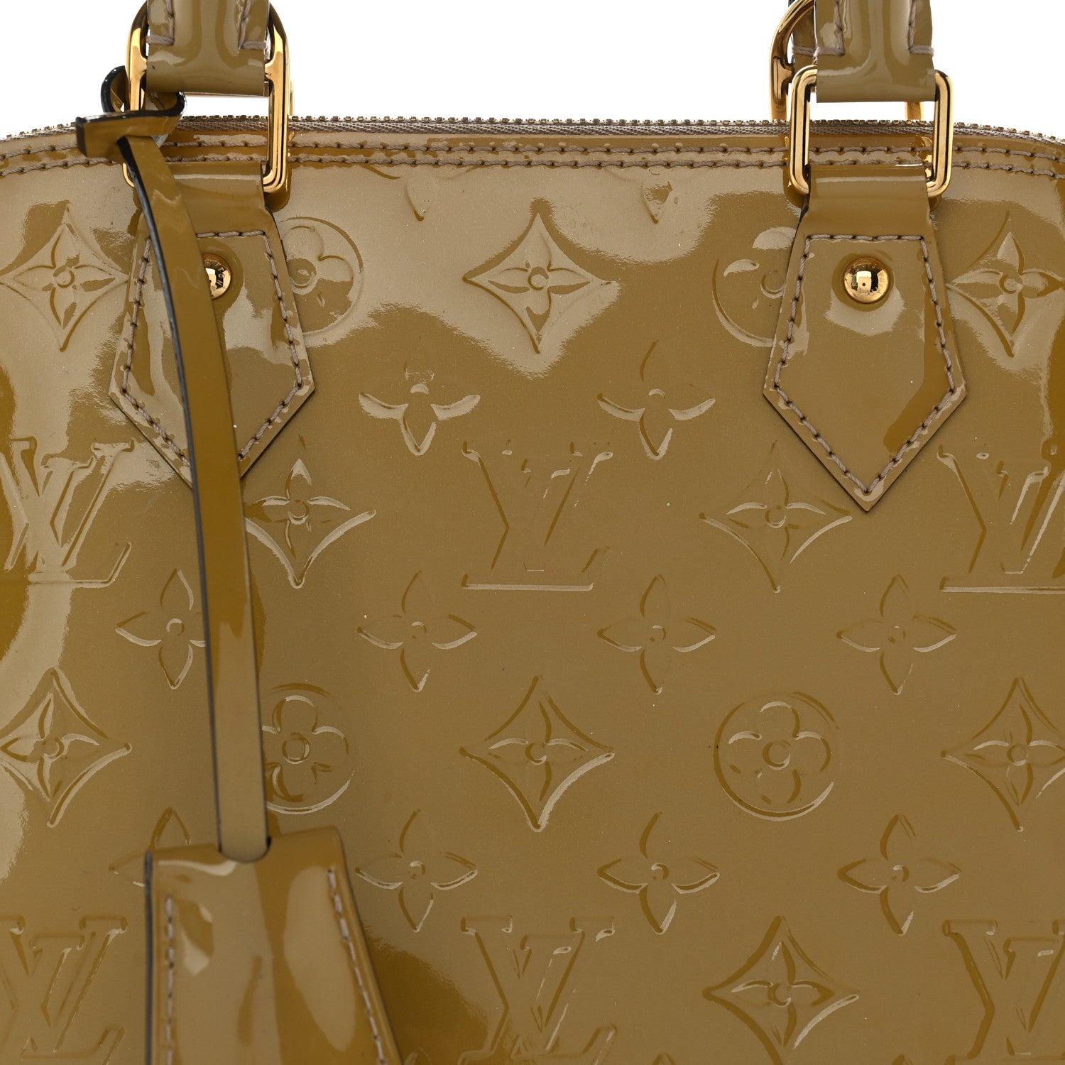 Louis Vuitton Vernis Alma PM Dune 9 of 11