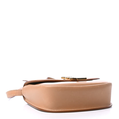 Saint Laurent Smooth Calfskin Cotton Canvas Small Kaia Satchel Natural Beige 3 of 4