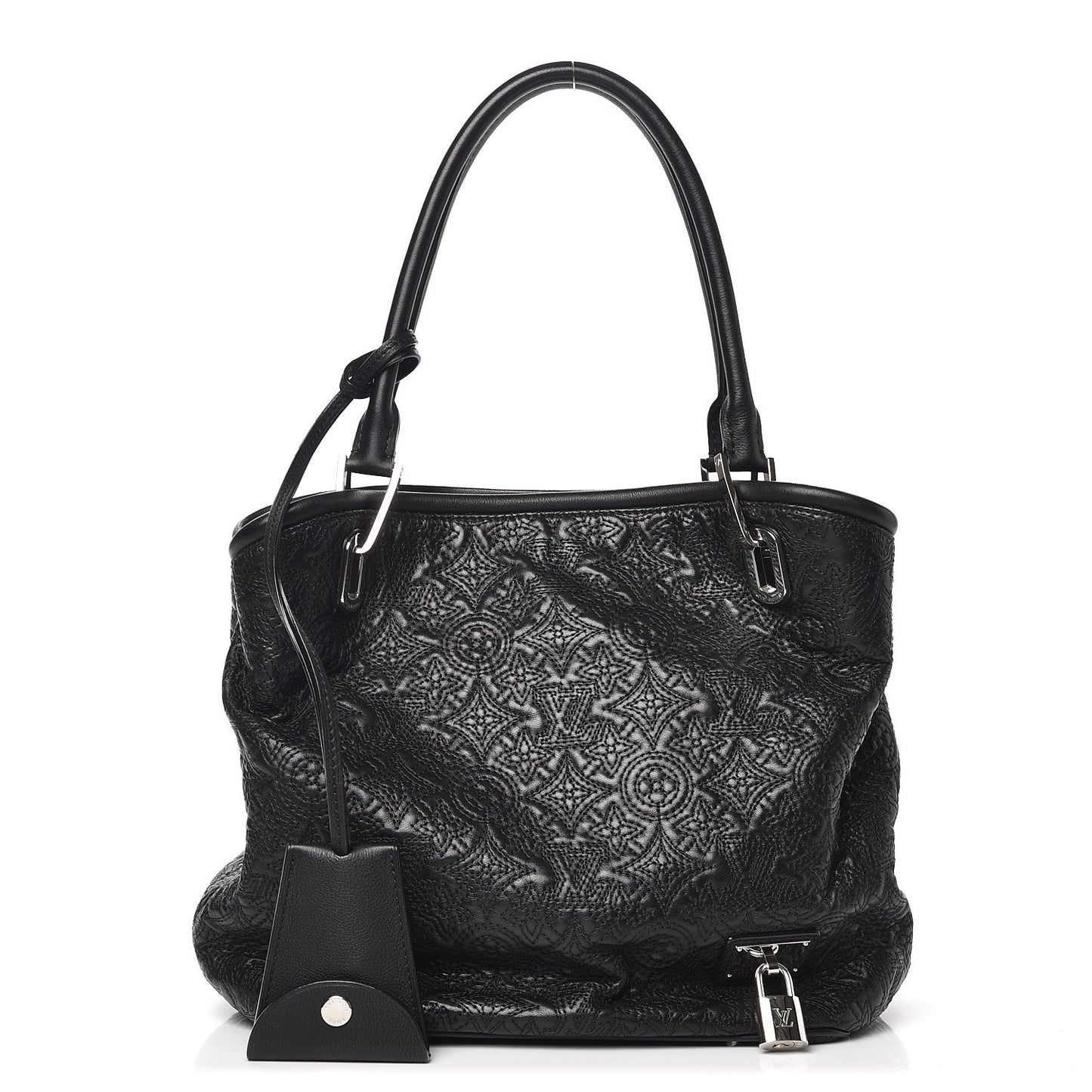 Monogram Lambskin Antheia Lilia PM Black