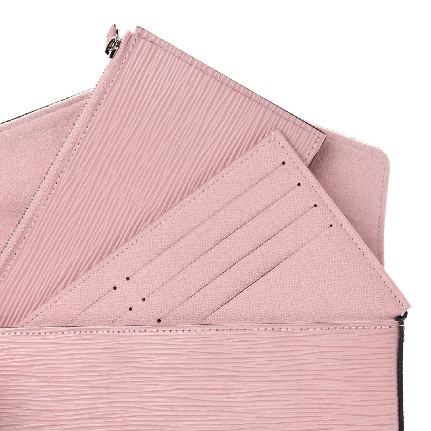Louis Vuitton Epi Pochette Felicie Rose Ballerine 8 of 12