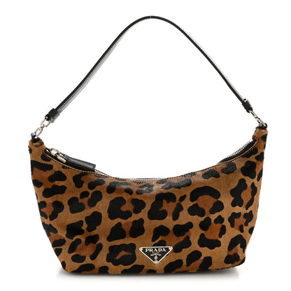 Prada Calf Hair Leopard Print Bag 1 of 15