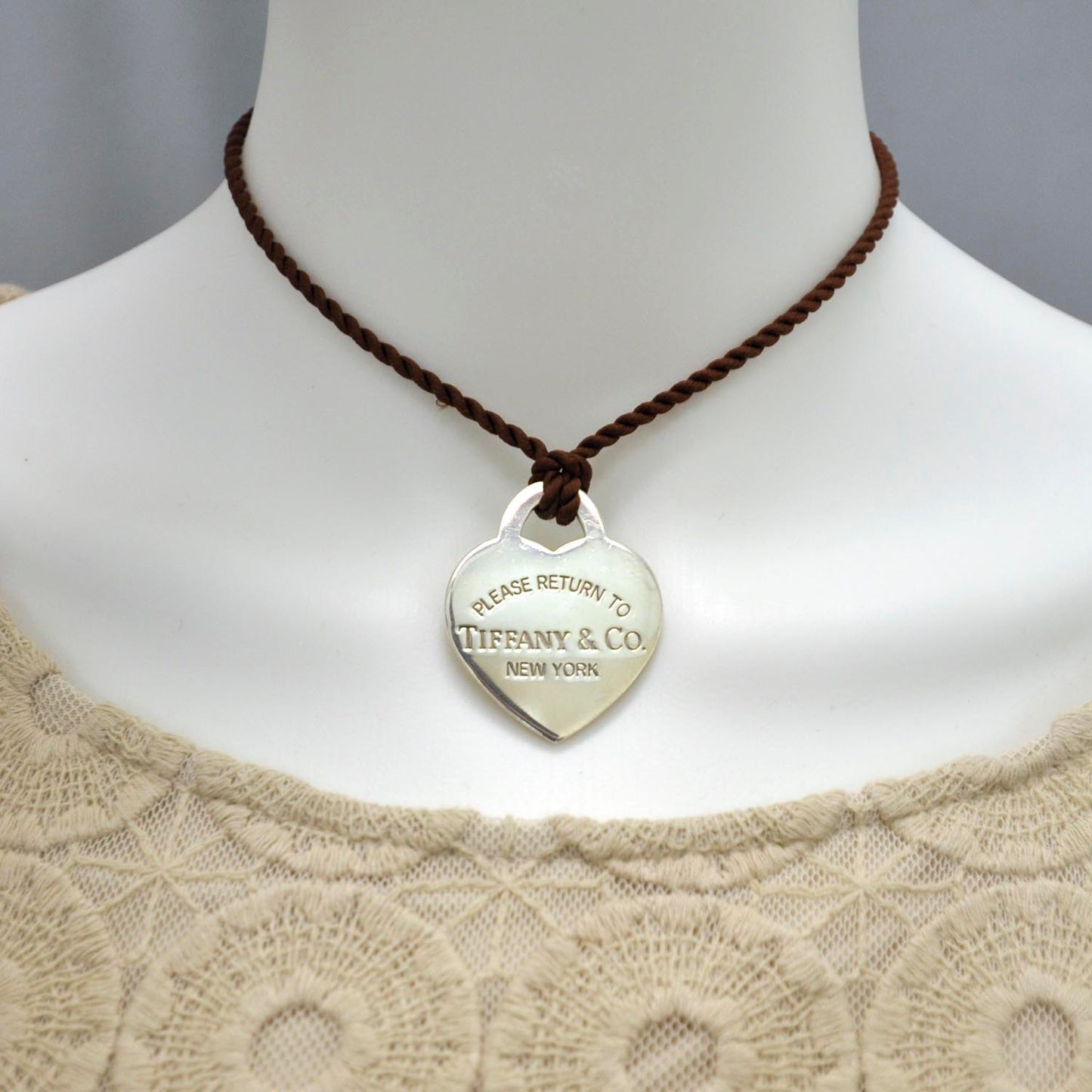 Sterling Silver Return to Heart Necklace