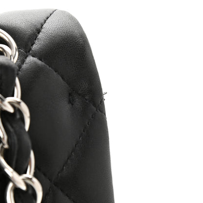 Chanel Lambskin Quilted Maxi Double Flap Black 11 of 14