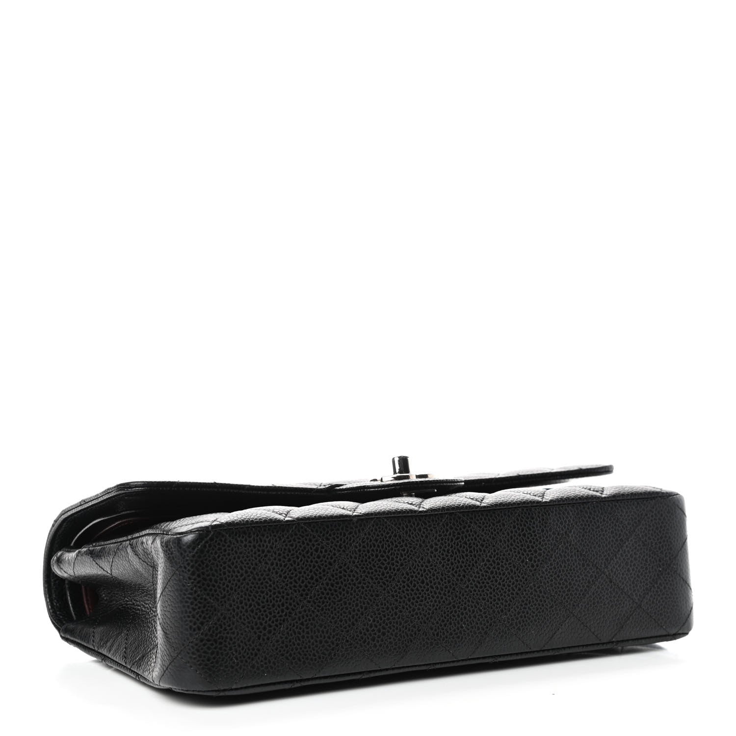Chanel Caviar Quilted Medium Double Flap Black 3 of 4