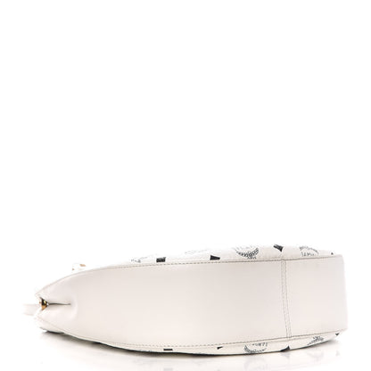 MCM Visetos Patricia Hobo White 5 of 9