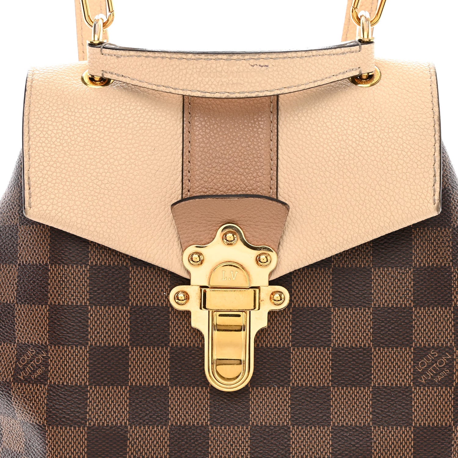 Louis Vuitton Damier Ebene Clapton Backpack Creme 10 of 15