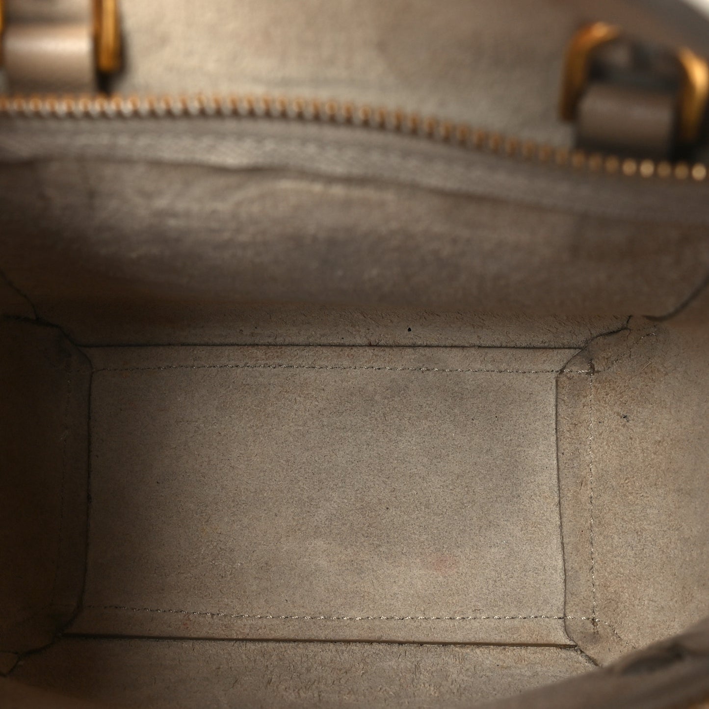 Grained Calfskin Pico Belt Bag Light Taupe