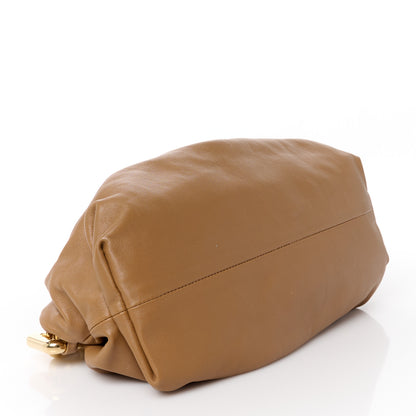 Bottega Veneta Calfskin The Pouch Chain Cammello 4 of 11
