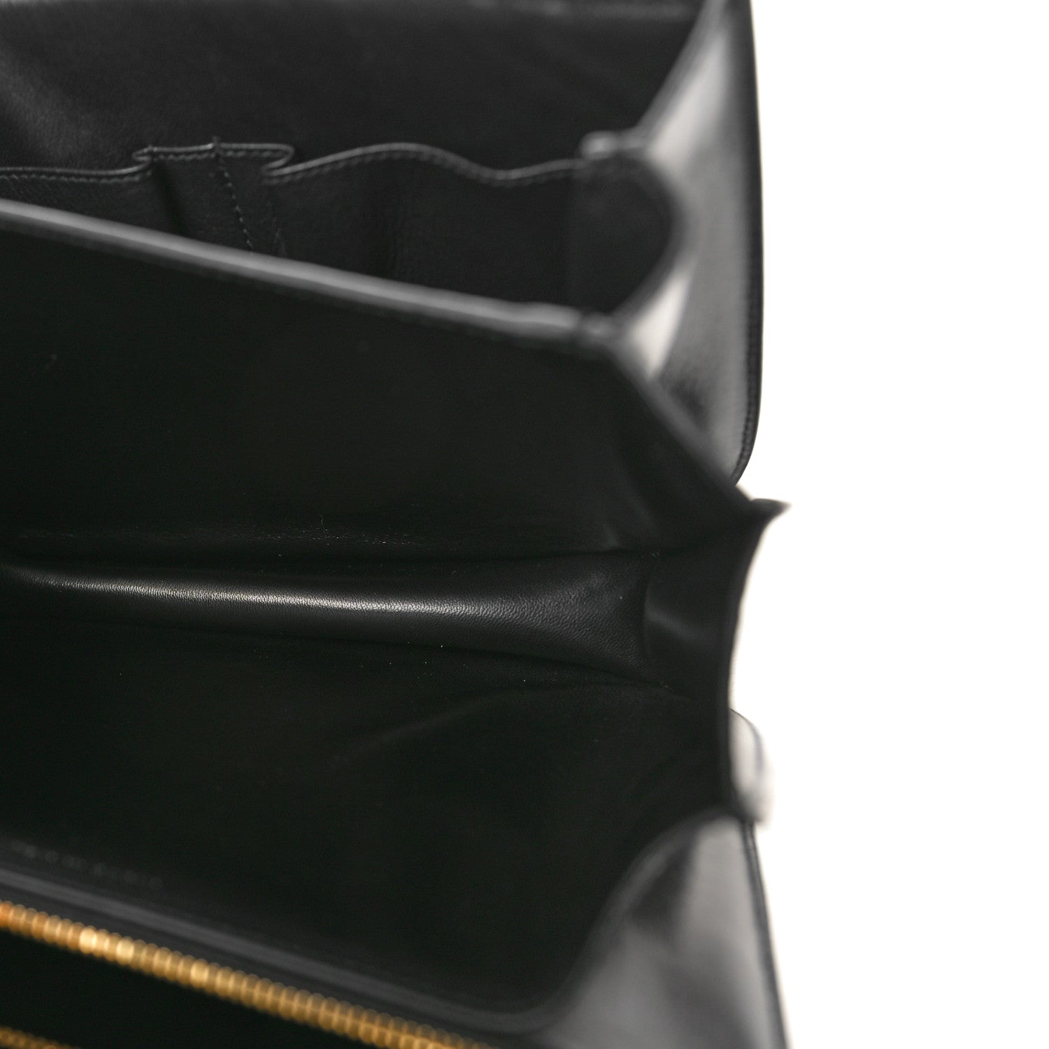 Celine Box Calfskin Medium Classic Box Flap Black 5 of 10