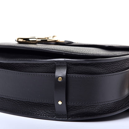 Chloe Grained Calfskin Large Tess Bag Black 7 of 11