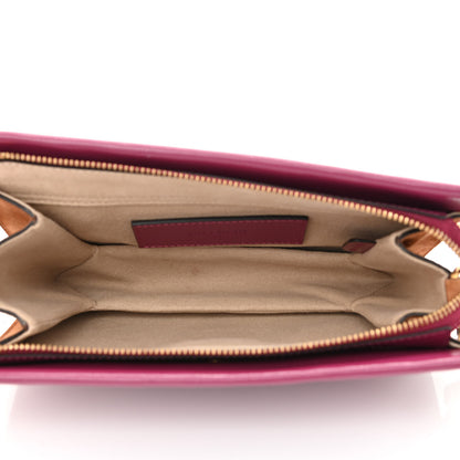 Givenchy Goatskin Suede Cross 3 Crossbody Bag Fig Pink Cherry 5 of 10