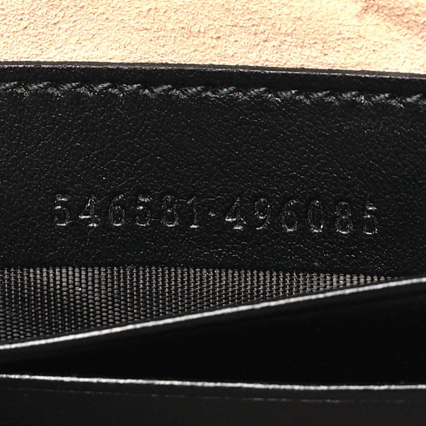 Calfskin Matelasse Mini GG Marmont Chain Crossbody Bag Black