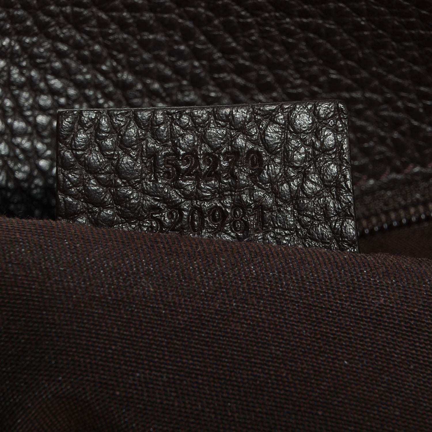 Gucci Canvas Monogram Gifford Shopping Tote Brown 7 of 7