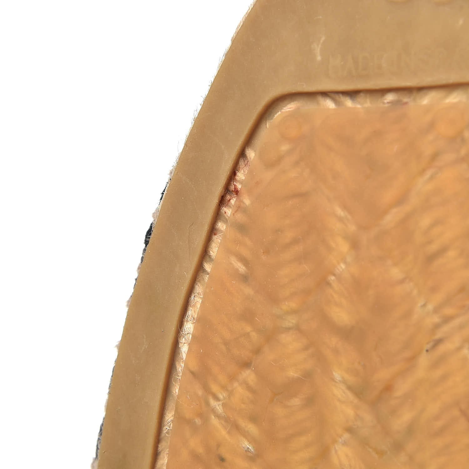 Chanel Denim Toile CC Espadrilles 38 Grey Black 9 of 9