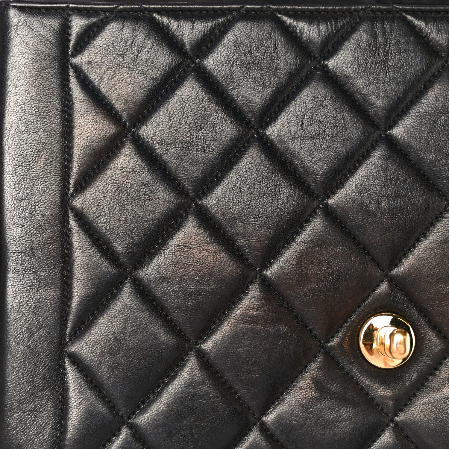 Chanel Lambskin Quilted Medium Single Flap Black 18 of 37