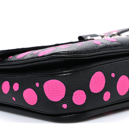 Louis Vuitton LV x YK Empreinte Monogram Giant Pochette Metis Black Fuchsia 9 of 10