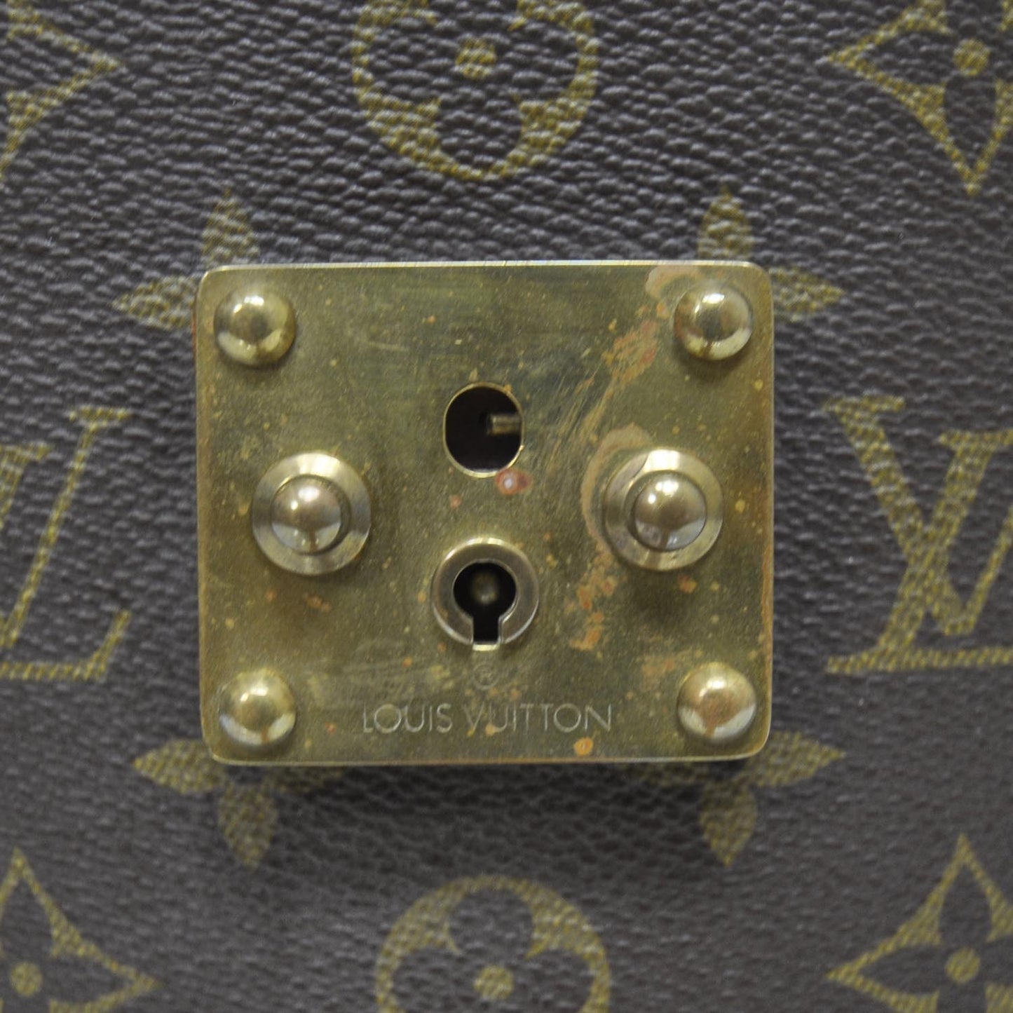 Monogram Boite Chapeaux Ronde 40 Hat Box