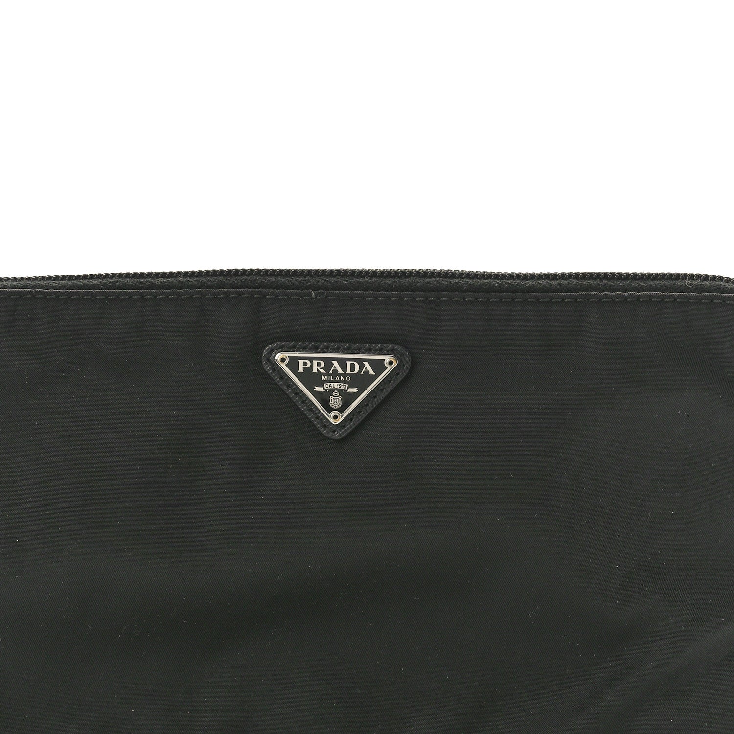Prada Re-Nylon Vela Pouch Black 4 of 6