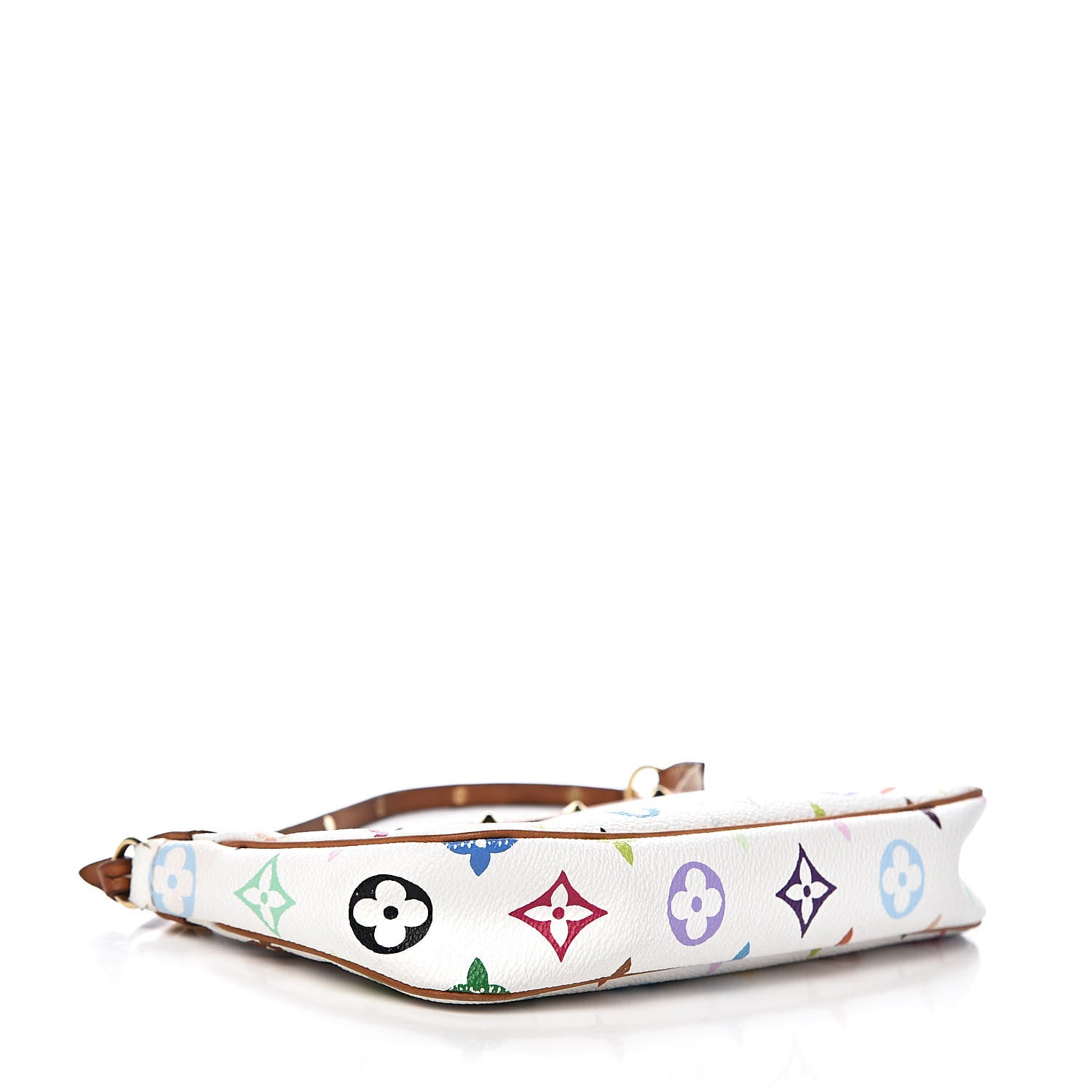Louis Vuitton Monogram Multicolor Pochette Accessories White 4 of 12