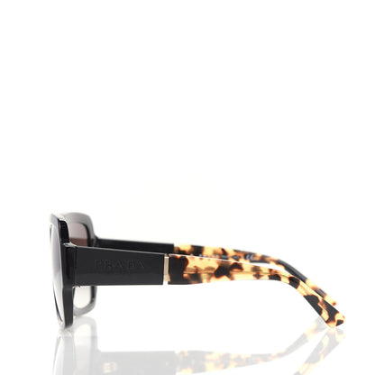 Prada Oversized Monochrome Sunglasses SPR 21X Black Tortoise 3 of 8