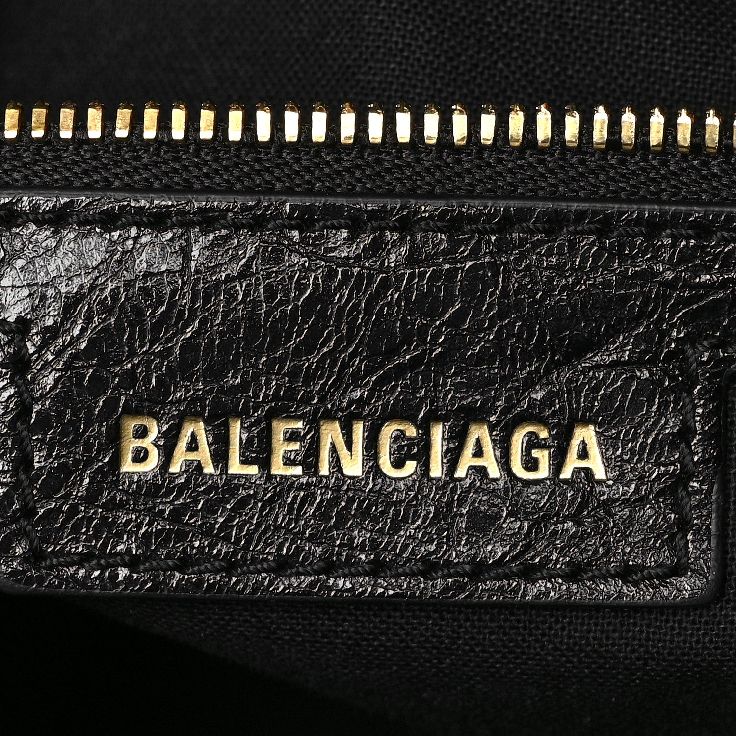 Balenciaga Agneau Arena Small Le Cagole Shoulder Bag Black 6 of 12
