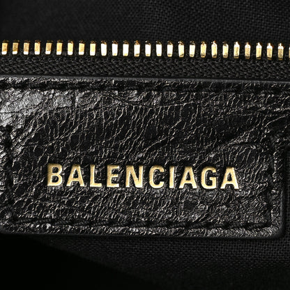 Balenciaga Agneau Arena Small Le Cagole Shoulder Bag Black 6 of 12