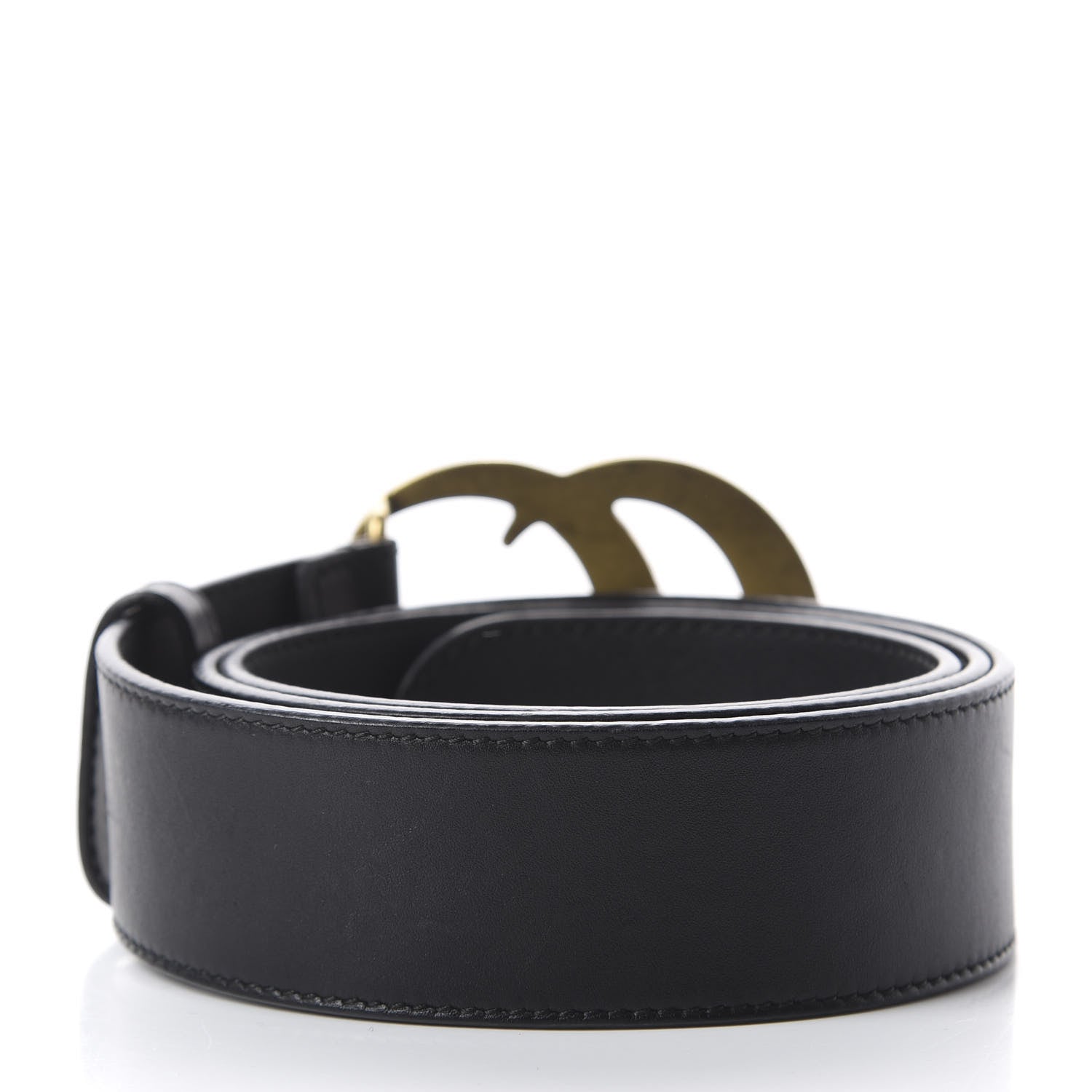 Gucci Calfskin Double G 40mm Belt 85 34 Black 2 of 4
