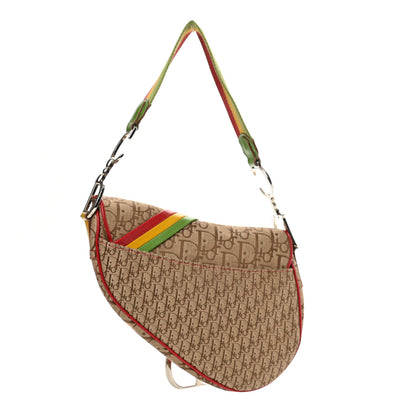 Christian Dior Monogram Rasta Saddle Bag Beige 3 of 14